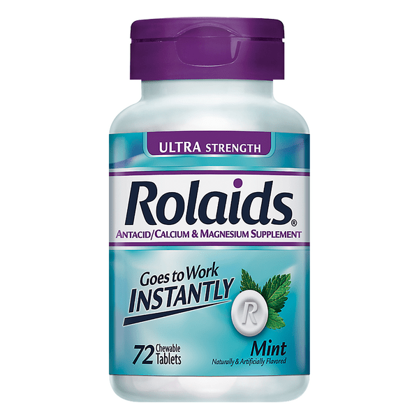 Save on Rolaids Ultra Strength Antacid Calcium & Magnesium Chewable