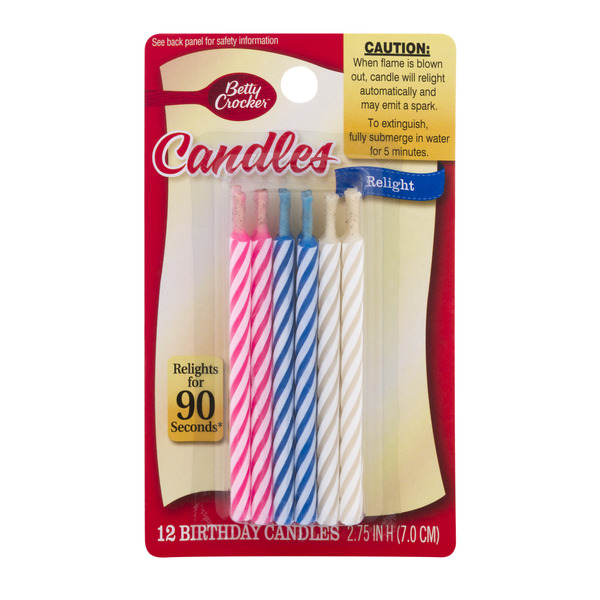 Save on Betty Crocker Birthday Candles Relight Order Online Delivery