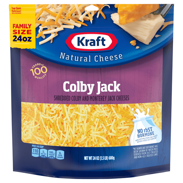 Packaged Colby Jack Cheese Shredded Order Online & Save MARTIN'S