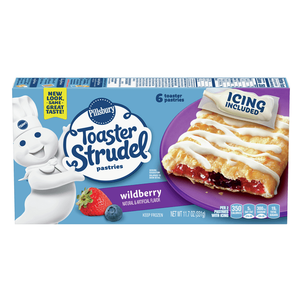 Save on Pillsbury Toaster Strudel Wildberry Pastries 6 ct Order