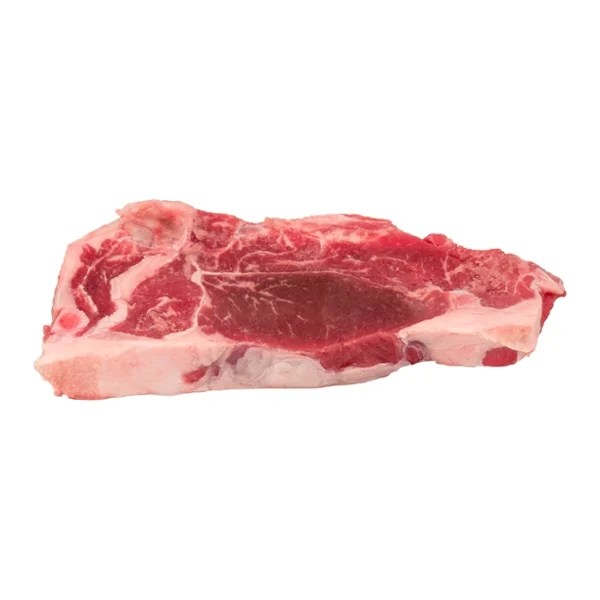 Save on USDA Choice Beef Loin Strip Steak BoneIn Order Online Delivery