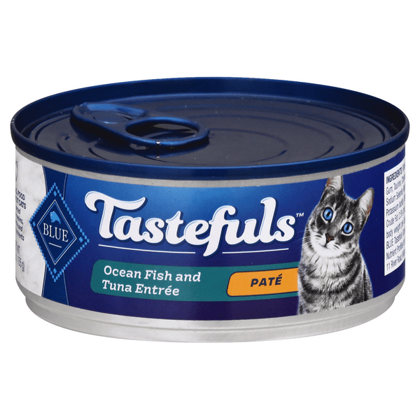 Save on BLUE Tastefuls Adult Wet Cat Food Pate Ocean Fish & Tuna