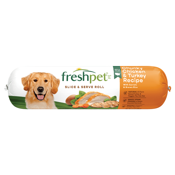 Save on Freshpet Chunky Chicken & Turkey Refrigerated Adult Dog Food