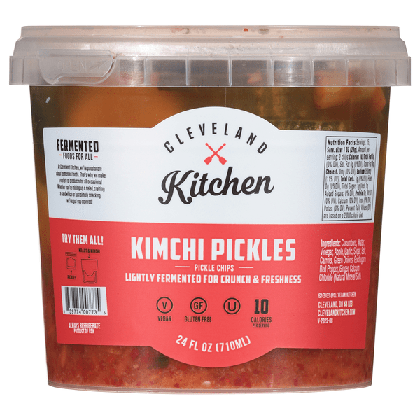 Save on Cleveland Kitchen Pickled Chips Kimchi Refrigerated Order