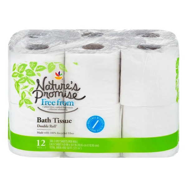 Save on Nature's Promise Double Roll 2Ply Toilet Paper Order Online