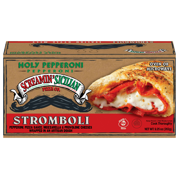 Save on Screamin' Sicilian Pizza Co. Stromboli Holy Pepperoni Order
