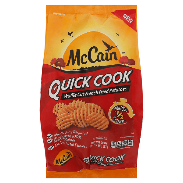 Save on McCain Quick Cook Waffle Cut French Fried Potatoes Order Online
