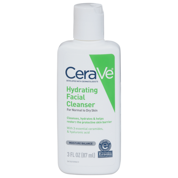 Save on CeraVe Hydrating Facial Cleanser Ceramides & Hyaluronic Acid