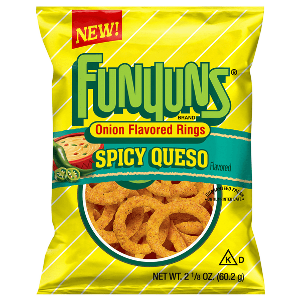 Save on Funyuns Onion Flavored Rings Spicy Queso Flavored Order Online