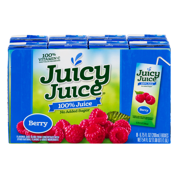 Save on Juicy Juice 100 Juice Berry Juice No Added Sugar 8 pk Order