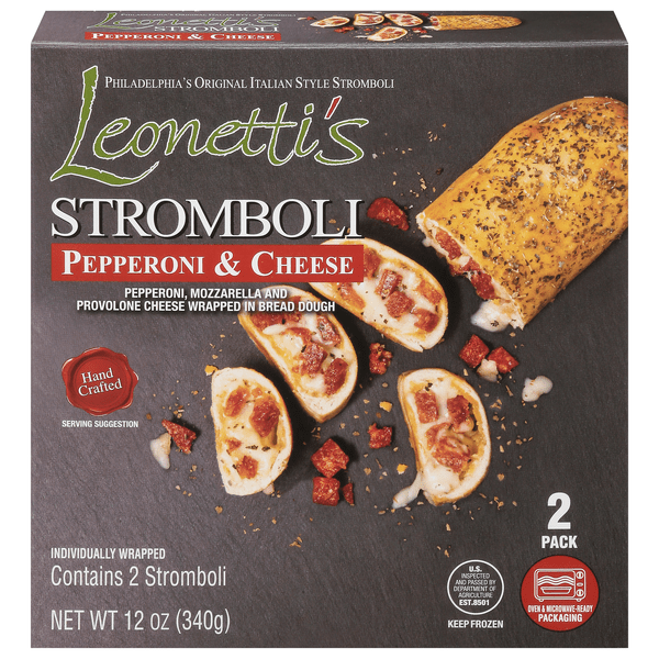 Save on Pepperoni & Cheese Stromboli 2 ct Frozen Order Online Delivery Food Lion