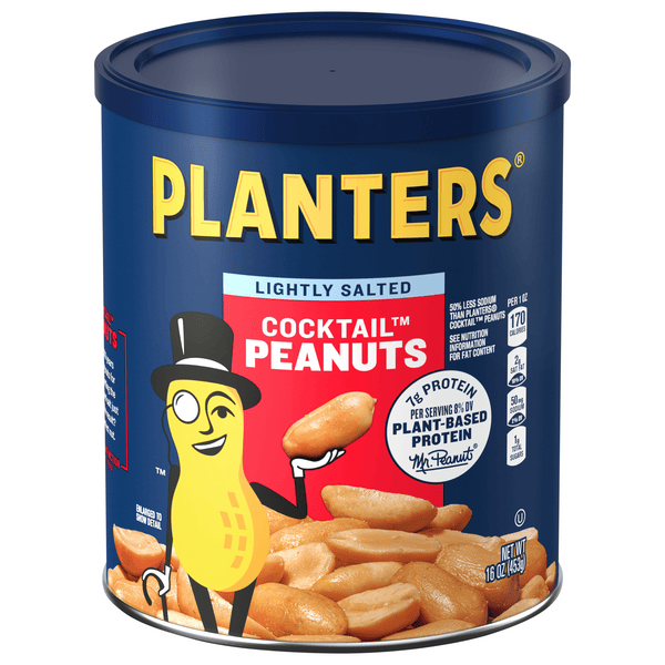 Save on Planters Cocktail Peanuts Lightly Salted Order Online Delivery