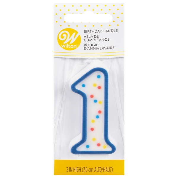 Save on Wilton Candle Birthday Numeral 1 Order Online Delivery GIANT