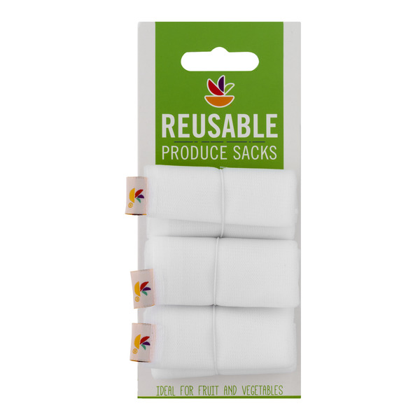 Save on Stop & Shop Reusable Produce Sack Bags Order Online Delivery