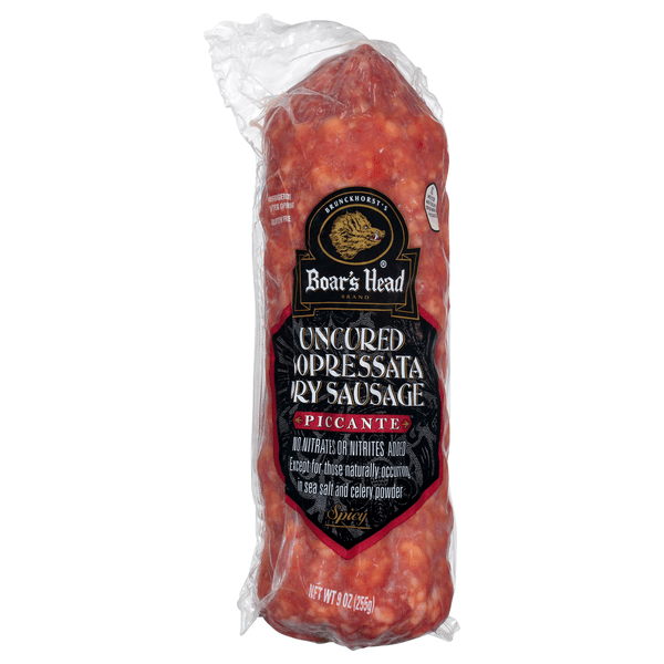 Save on Boar's Head Sopressata Dry Sausage Piccante Roll Order Online