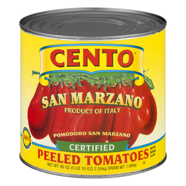 Save on Cento Certified San Marzano Whole Peeled Tomatoes with Basil