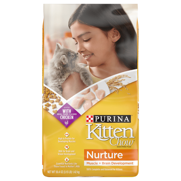 Save on Purina Kitten Chow Nurture Dry Cat Food Chicken Order Online