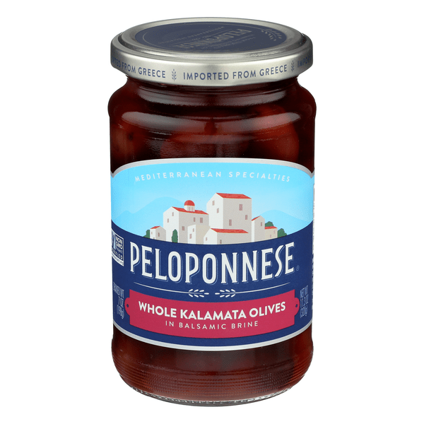 Save on Peloponnese Kalamata Olives Whole Order Online Delivery Stop