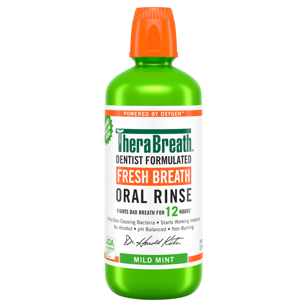 Save on TheraBreath Fresh Breath Oral Rinse Mild Mint Order Online