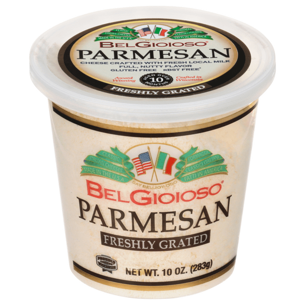 Save on BelGioioso Parmesan Cheese Freshly Grated Order Online Delivery