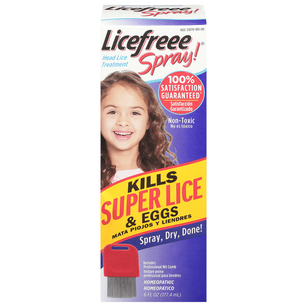 Save on Licefreee Spray! Instant Head Lice Treatment NonToxic Order