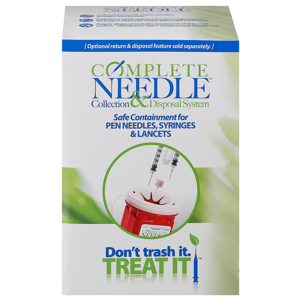 Save on Sharps Complete Needle Collection & Disposal System Order