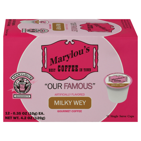 Save on Marylou's Milky Wey Flavored Medium Roast Single Serve Coffee