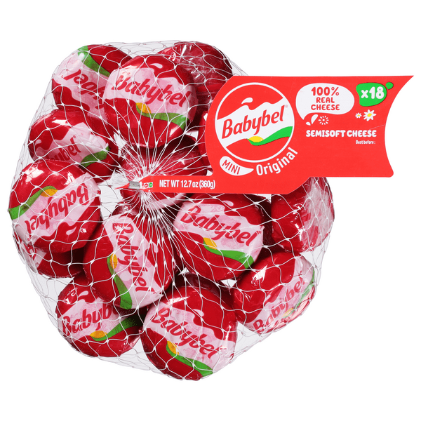 Save on Mini Babybel Cheese Original Semisoft 18 ct Order Online