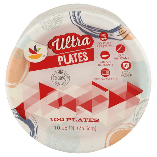 Save on Our Brand Ultra Plates 10.06 Inch Order Online Delivery GIANT