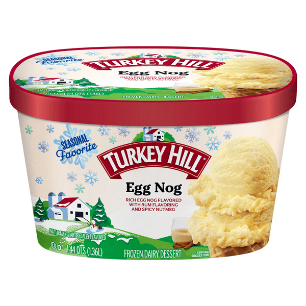 Save on Turkey Hill Frozen Dairy Dessert Egg Nog Order Online Delivery