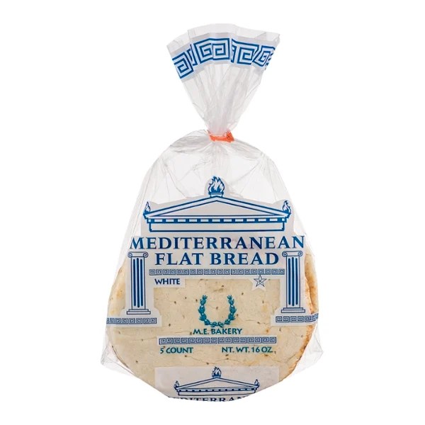 Save on Middle East Bakery Flat Pita Bread White Mediterranean 5 ct