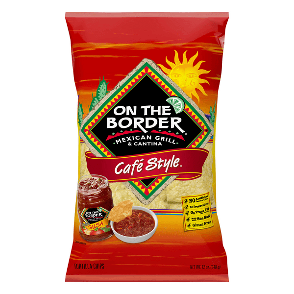 Save on On The Border Cafe Style Tortilla Chips Order Online Delivery