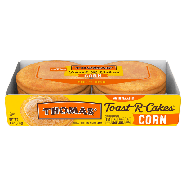 Save on Thomas' ToastRCakes Corn Muffins 6 ct Order Online Delivery
