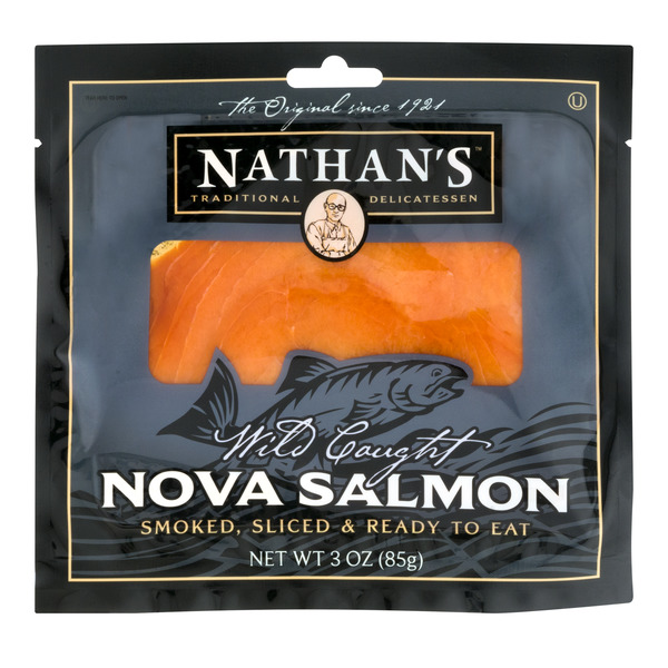 Save on Nathan's Seafood Wild Caught Smoked Nova Salmon Order Online
