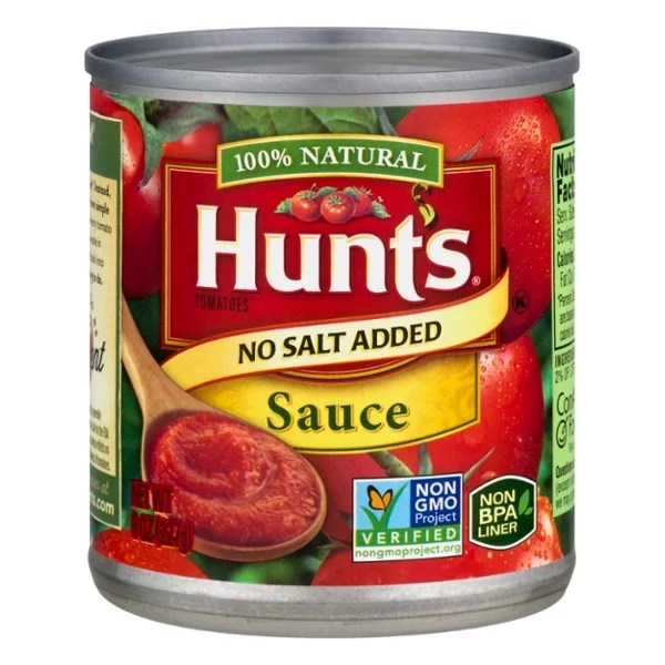 Save on Hunt's Tomato Sauce No Salt Added 100 Natural Order Online