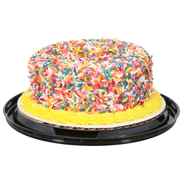 Save on Food Lion White Cake with Sprinkles Order Online Delivery Food Lion