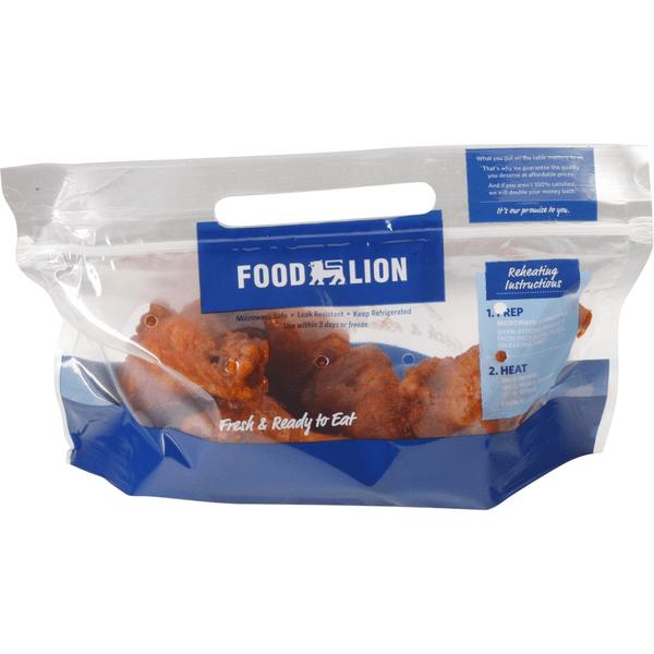 Save on Food Lion Chicken Wings Mild (Hot Avail. 11am 7pm) Order