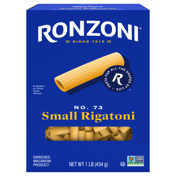 Save on Ronzoni Rigatoni Pasta Small No. 73 Order Online Delivery