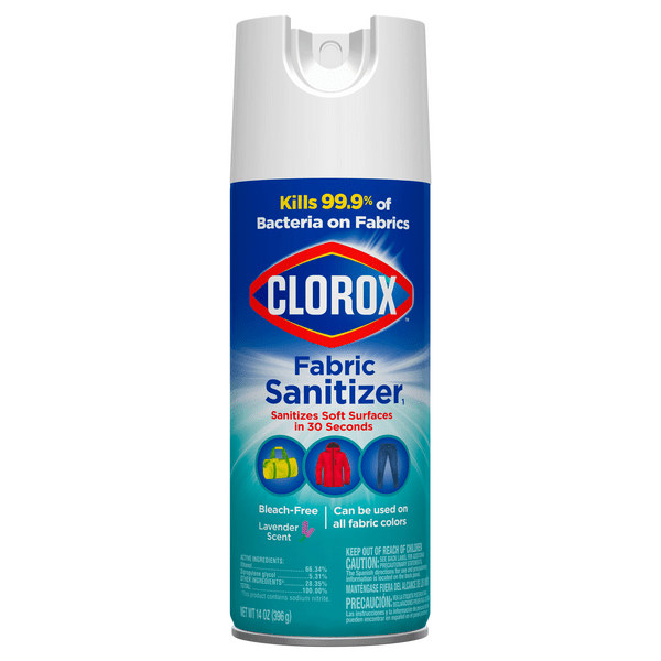 Save on Clorox Fabric Sanitizer Lavendar Scent Bleach Free Aerosol