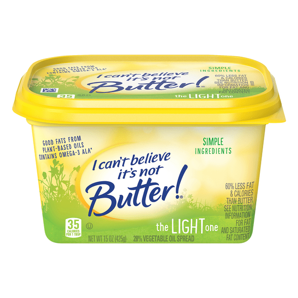 Save on I Can't Believe It's Not Butter! Vegetable Oil Spread Light