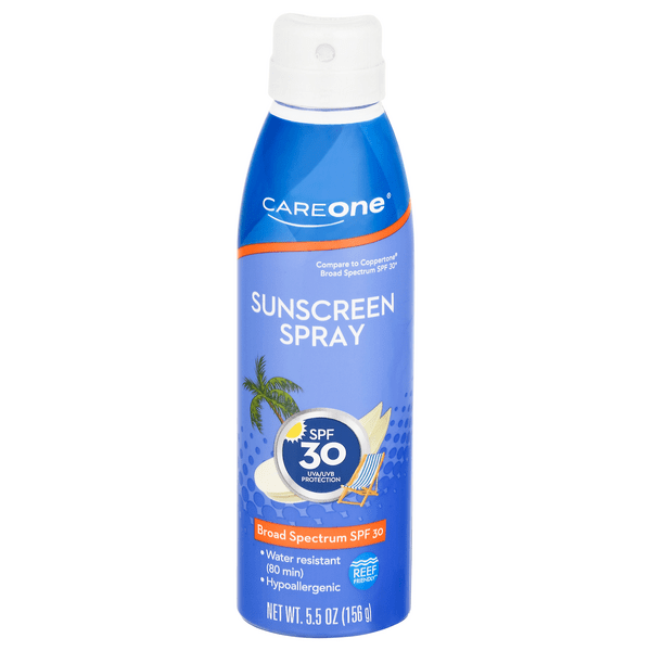 Save on CareOne Sunscreen Continuous Spray Water Resistant UVA/UVB SPF