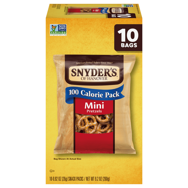 Save on Snyder's of Hanover 100 Calorie On The Go Packs Pretzel Minis