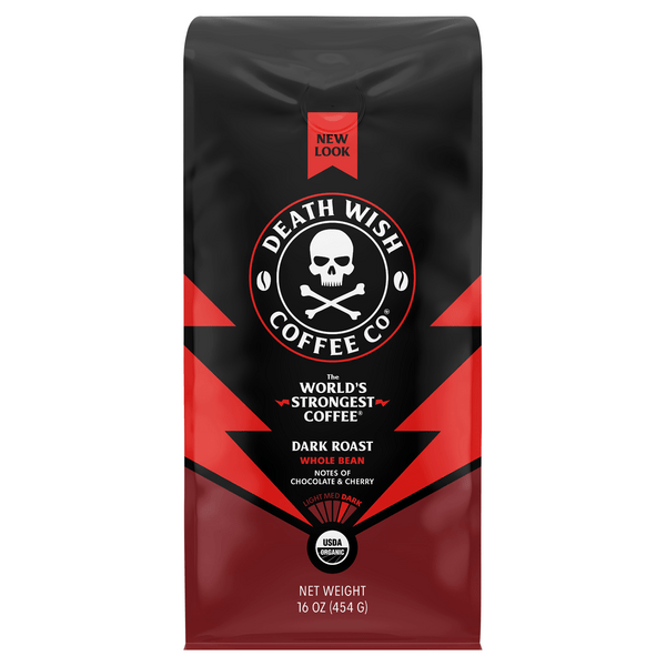 Save on Death Wish Dark Roast Coffee Organic (Whole Bean) Order Online