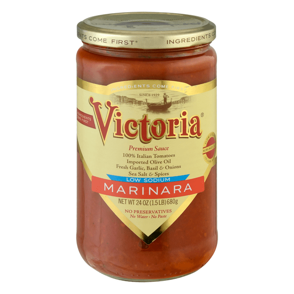 Save on Victoria Marinara Pasta Sauce Low Sodium Order Online Delivery