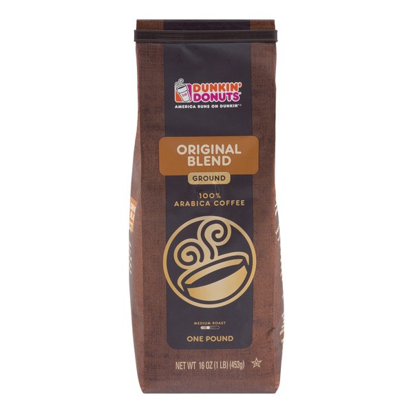 Save on Dunkin' Original Blend Medium Roast Coffee (Ground) Order