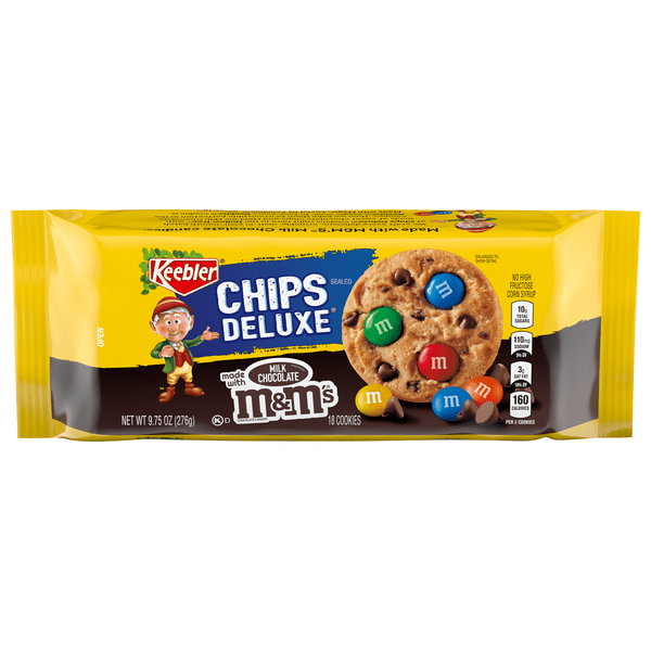 Save on Keebler Chips Deluxe Chocolate Chip Cookies Rainbow Order