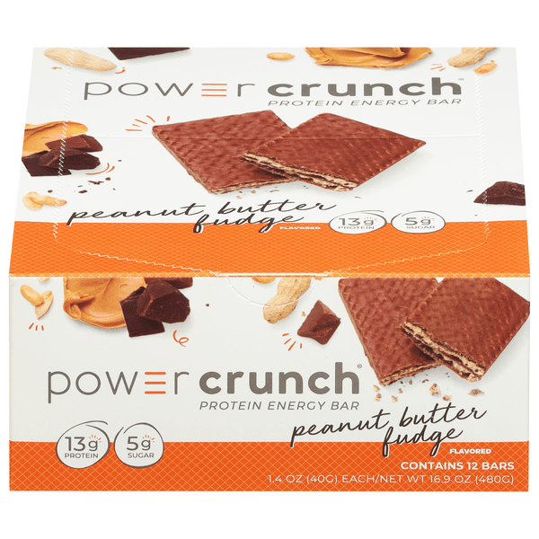 Save on Power Crunch Protein Energy Bar Peanut Butter Fudge 12 ct