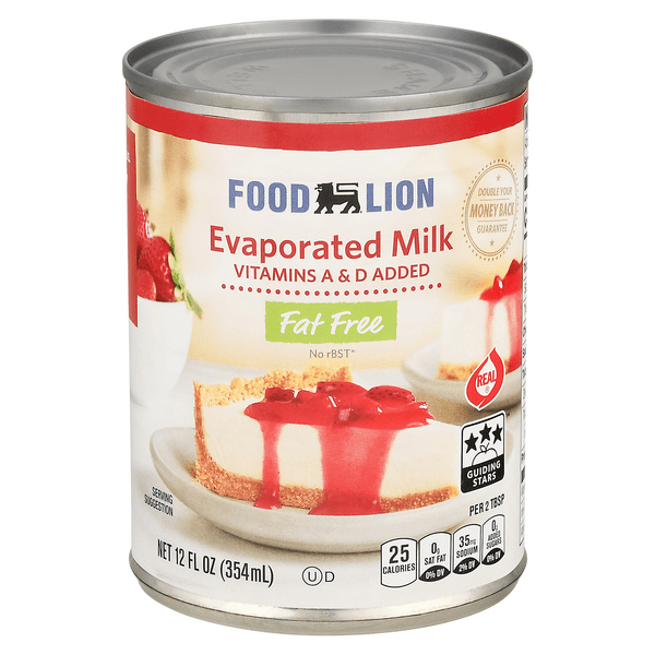 Save on Food Lion Evaporated Milk Skim Order Online Delivery Food Lion