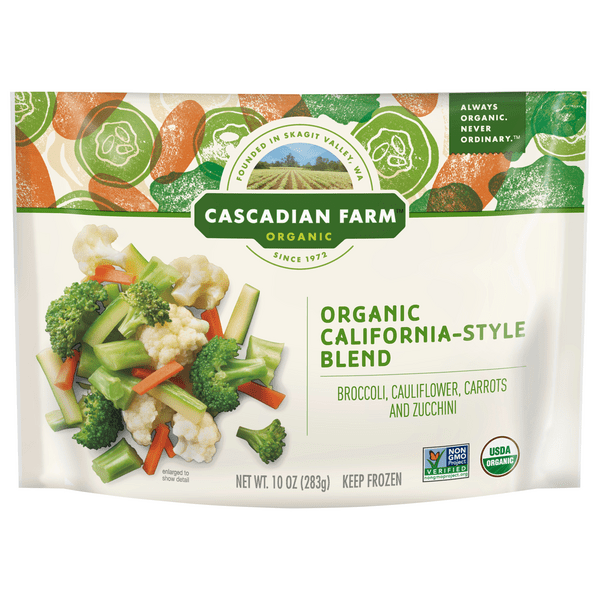 Save on Cascadian Farm Organic Vegetables CaliforniaStyle Blend Frozen