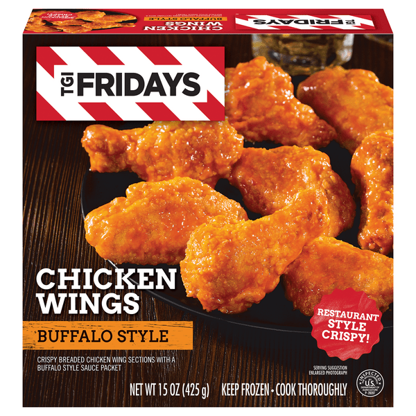Save on TGI Fridays Chicken Wings Buffalo Style Frozen Order Online
